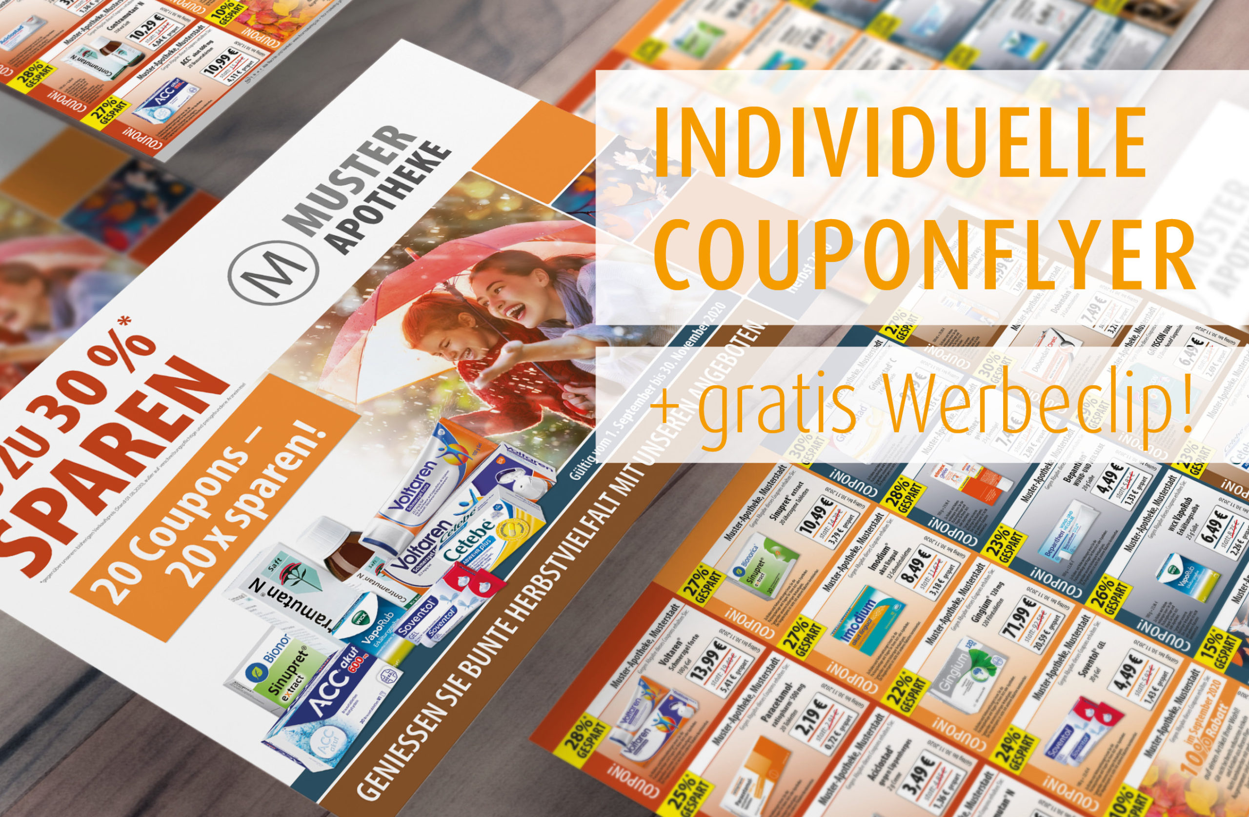 Couponflyer für Apotheken