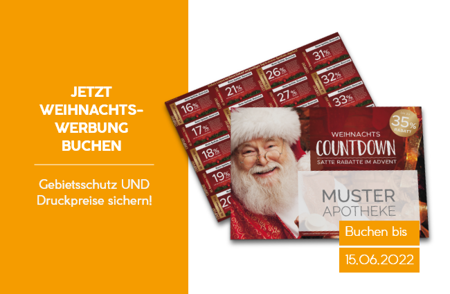 Read more about the article Jetzt Weihnachtswerbung buchen – Gebietsschutz UND Druckpreise sichern!